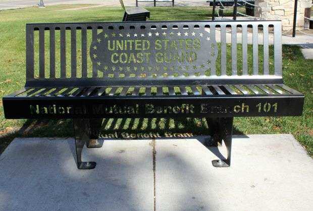 BRODHEAD ARMED FORCES MEMORIAL BENCH E