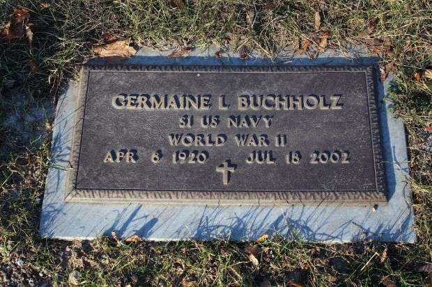 GERMAINE L BUCHHOLZ MEMORIAL CEMETERY STONE