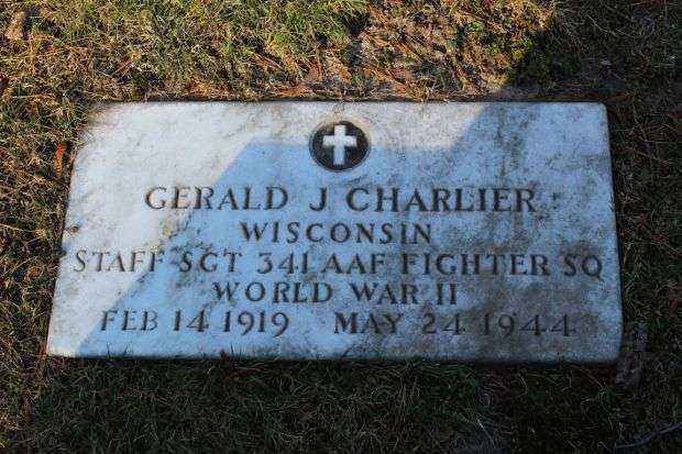 GERALD J CHARLIER MEMORIAL CEMETERY STONE