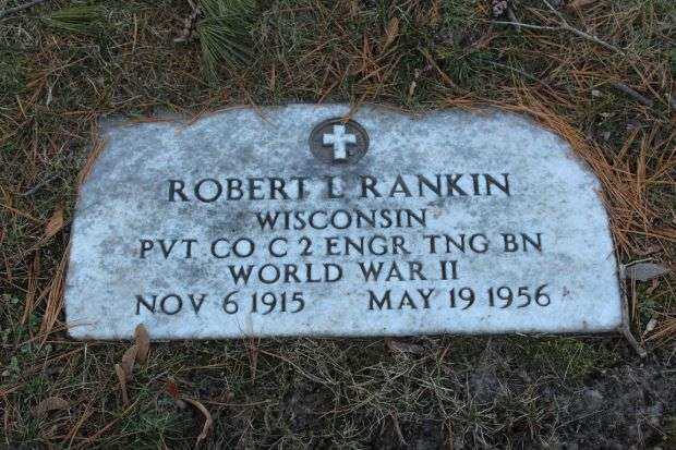 ROBERT L RANKIN MEMORIAL CEMETERY STONE