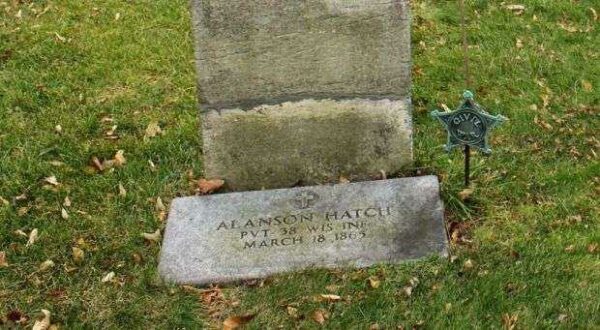 ALANSON HATCH MEMORIAL CEMETERY STONE