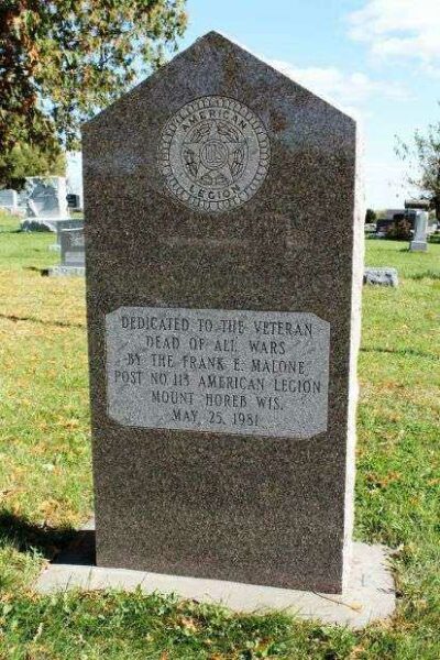 AMERICAN LEGION POST NO. 113 WAR VETERANS MEMORIAL