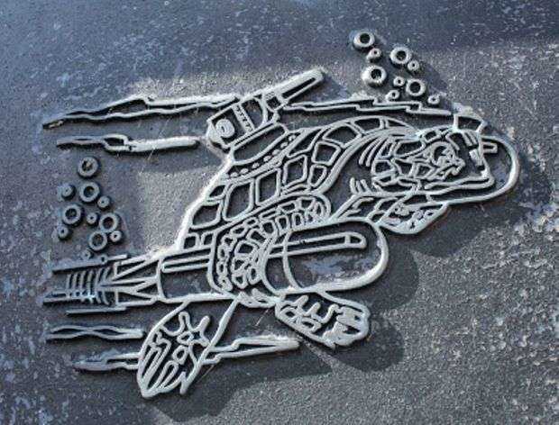 U.S.S. LOGGERHEAD (SS374) UNIT INSIGNIA MEMORIAL MEDALLION