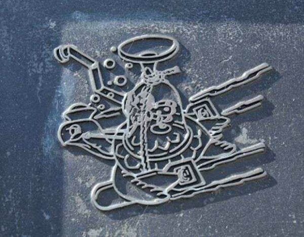 U.S.S. HAWKBILL (SS366) UNIT INSIGNIA MEMORIAL MEDALLION