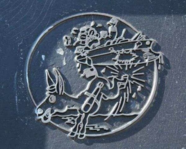 U.S.S. HARDHEAD (SS365) UNIT INSIGNIA MEMORIAL MEDALLION