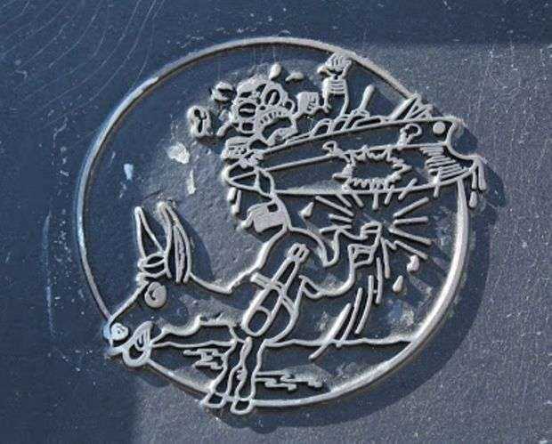 U.S.S. HARDHEAD (SS365) UNIT INSIGNIA MEMORIAL MEDALLION