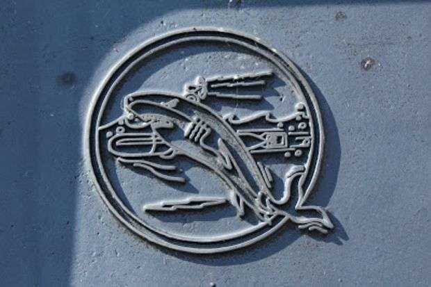 U.S.S. POMPON (SS267) UNIT INSIGNIA MEMORIAL MEDALLION