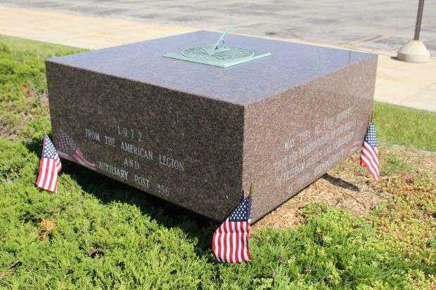 AMERICAN LEGION POST 356 MEMORIAL SUNDIAL SIDE D