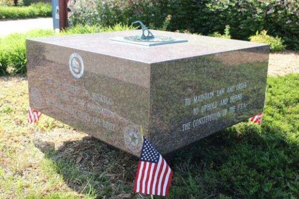 AMERICAN LEGION POST 356 MEMORIAL SUNDIAL SIDE C
