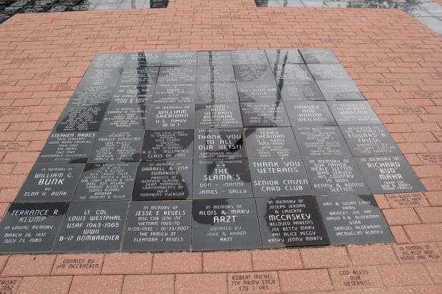 KENDALL AREA VETERANS MEMORIAL BRICKS