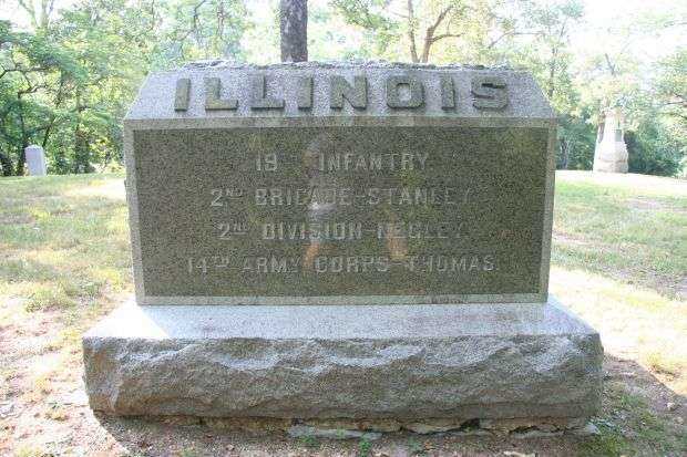 19TH ILLINOIS INFANTRY WAR MEMORIAL