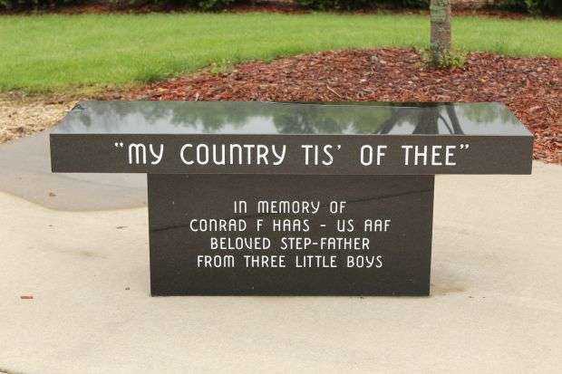 KENDALL AREA VETERANS MEMORIAL BENCH B