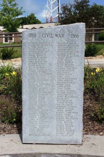 PIERCE COUNTY WAR VETERANS MEMORIAL STONE A