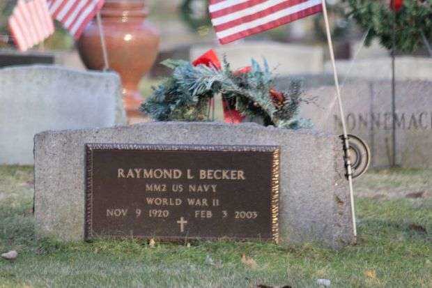 RAYMOND L BECKER MEMORIAL CEMETERY STONE