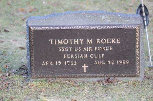 TIMOTHY M ROCKE MEMORIAL CEMETERY STONE
