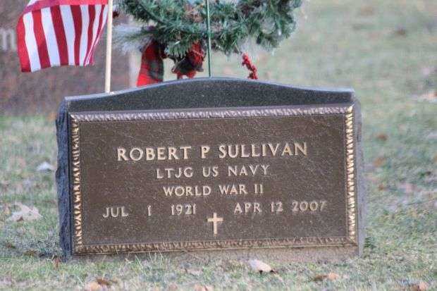 ROBERT P SULLIVAN MEMORIAL CEMETERY STONE