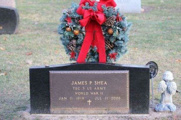 JAMES P SHEA MEMORIAL CEMETERY STONE