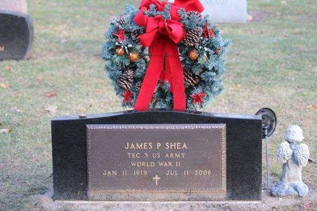 JAMES P SHEA MEMORIAL CEMETERY STONE