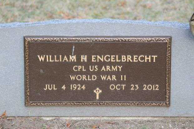 WILLIAM H ENGELBRECHT MEMORIAL CEMETERY STONE