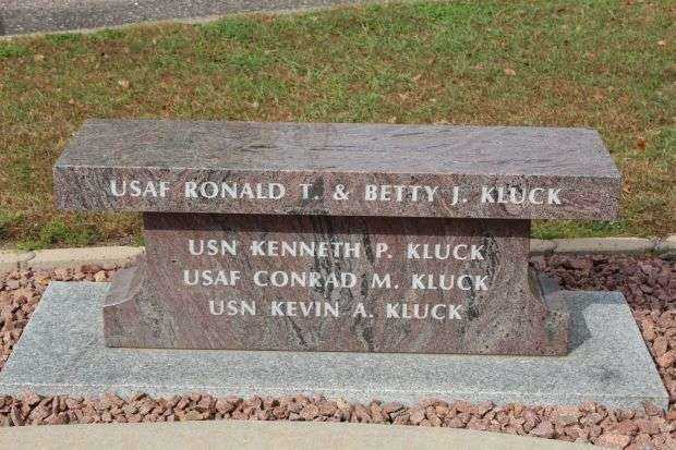 GREATER POLONIA POST #185 WAR MEMORIAL BENCH A