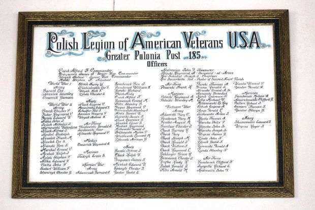 GREATER POLONIA #185 WAR MEMORIAL PLAQUE A