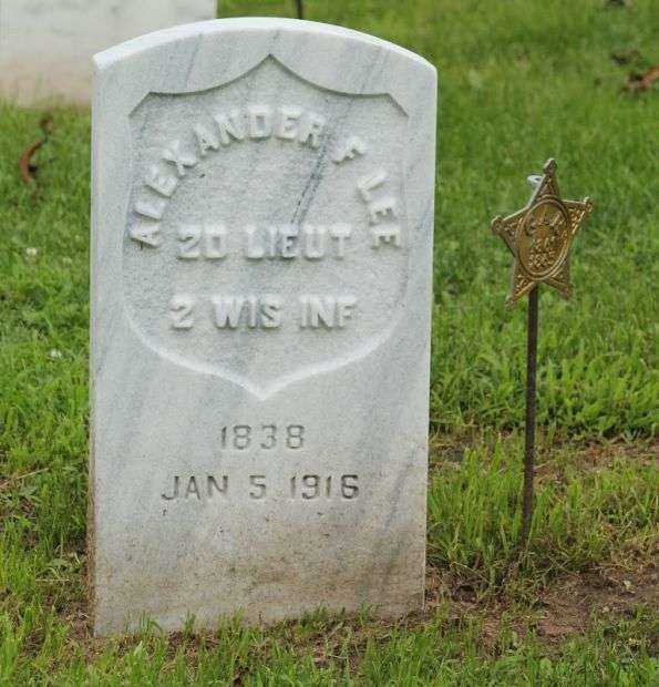 ALEXANDER F LEE MEMORAL CEMETERY STONE