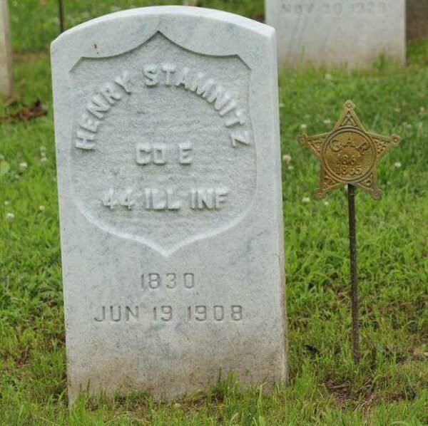 HENRY STAMNITZ MEMORIAL CEMETERY STONE