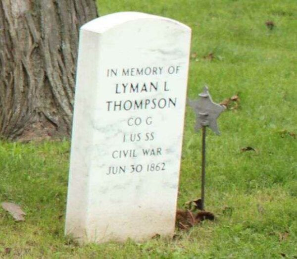 LYMAN L THOMPSON MEMORIAL CEMETERY STONE