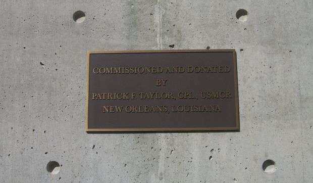 IRON MIKE WAR MEMORIAL PLAQUE D