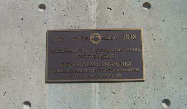 IRON MIKE WAR MEMORIAL PLAQUE C