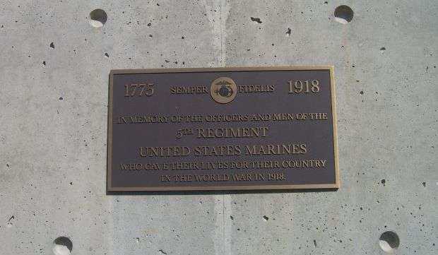 IRON MIKE WAR MEMORIAL PLAQUE C