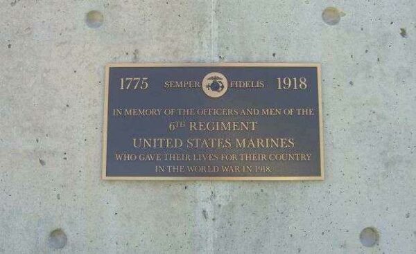 IRON MIKE WAR MEMORIAL PLAQUE B