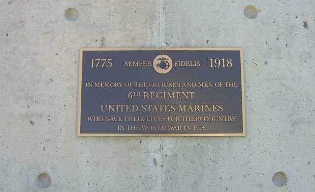 IRON MIKE WAR MEMORIAL PLAQUE B