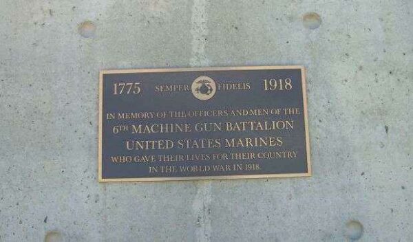 IRON MIKE WAR MEMORIAL PLAQUE A