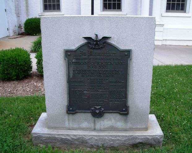 VETERANS OF FOREIGN WARS POST 5371 WORLD WAR I AND II MEMORIAL