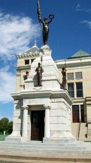 SEDGWICK COUNTY CIVIL WAR  SOLDIERS AND SAILORS MEMORIAL