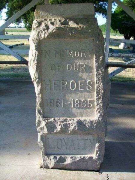 MOUNT HOPE CIVIL WAR MEMORIAL