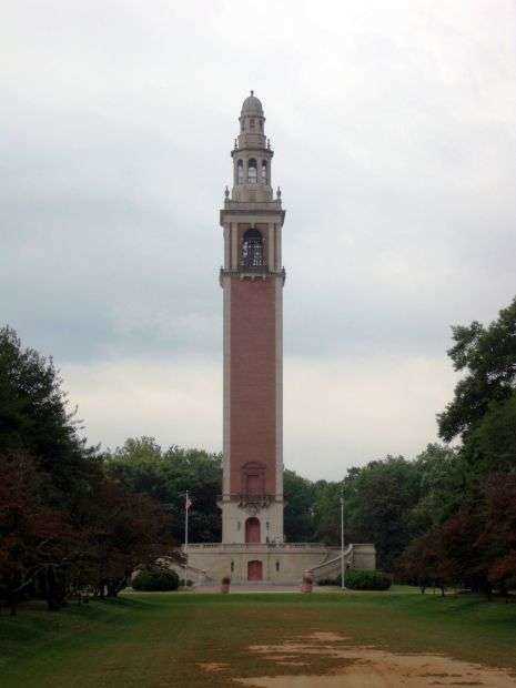 THE CARILLON WORLD WAR I MEMORIAL TOWER