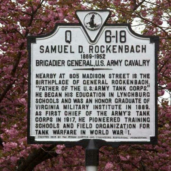 SAMUEL D. ROCKENBACH MEMORIAL MARKER
