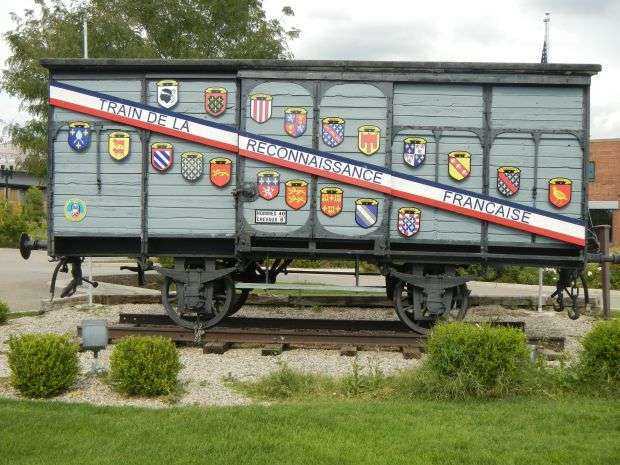 FRENCH BOXCAR WAR MEMORIAL