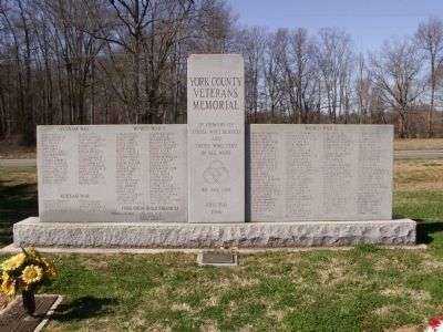 YORK COUNTY VETERANS MEMORIAL