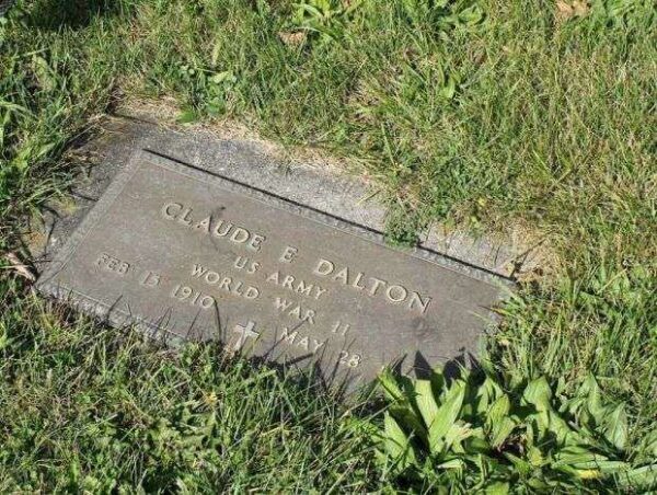CLAUDE E DALTON MEMORIAL CEMETERY STONE