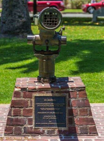 25 BARREL “GRAPESHOOTER” WAR MEMORIAL GUN