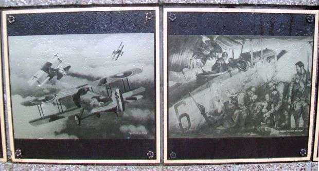 WORLD WAR I MEMORIAL PLAQUES C & D