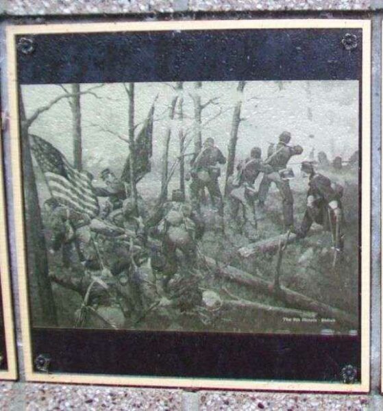 THE WAR BETWEEN THE STATES MEMORIAL PLAQUE E