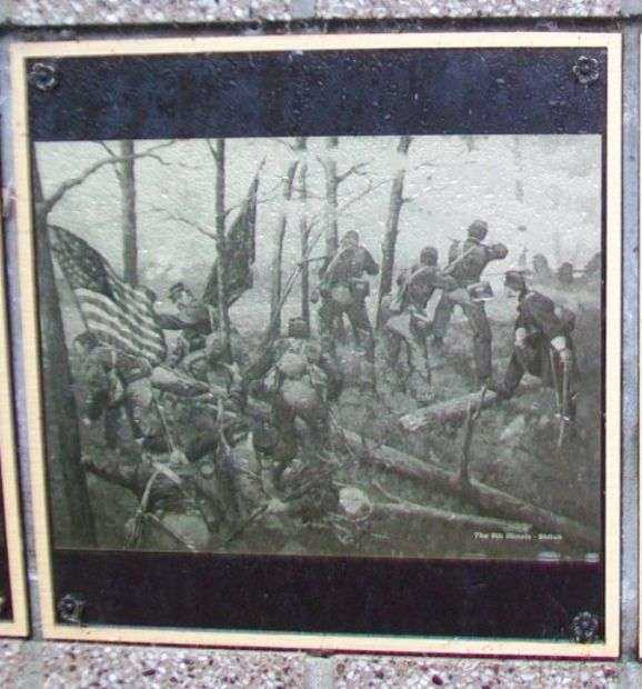 THE WAR BETWEEN THE STATES MEMORIAL PLAQUE E