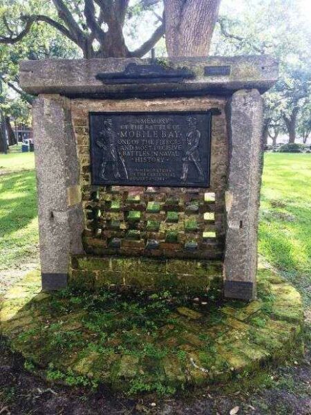 IN MEMORY OF THE BATTLE OF MOBILE BAY MEMORIAL