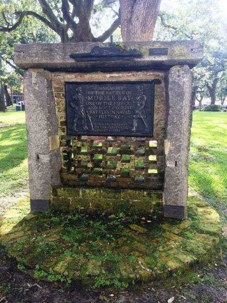 IN MEMORY OF THE BATTLE OF MOBILE BAY MEMORIAL