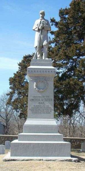 UNITED STATES CIVIL WAR MEMORIAL AT MOUND CITY