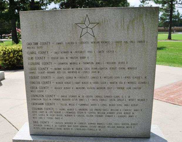 ALABAMA KOREAN WAR MEMORIAL STONE B
